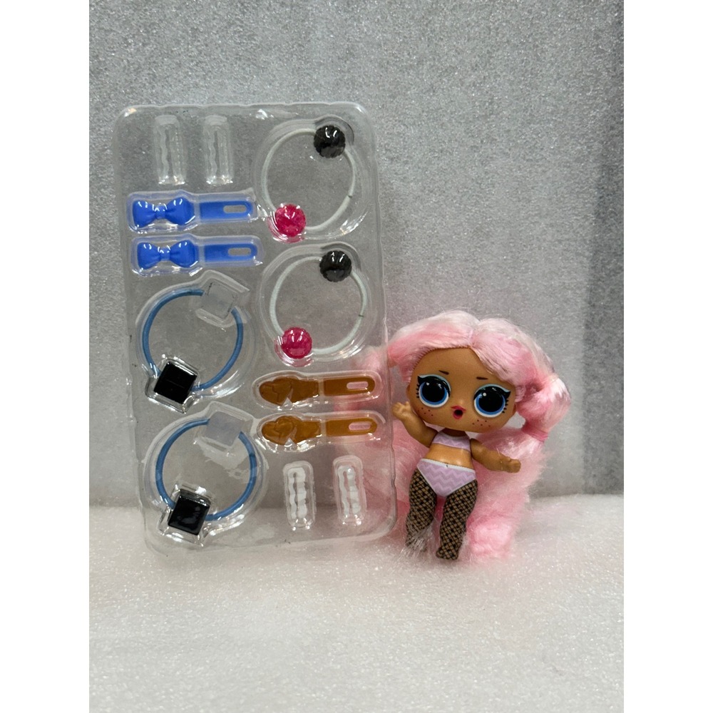 LOL Surprise OMG Remix Jukebox Doll Customizer with Accessories Pink Hair
